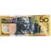 AUSTRALIA 1995 . FIFTY 50 DOLLARS BANKNOTE . ERROR